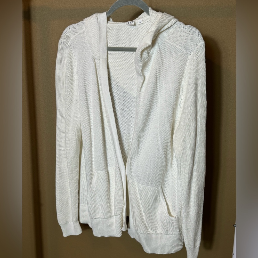 GAP Knitted Cardigan with Hoodie. XL